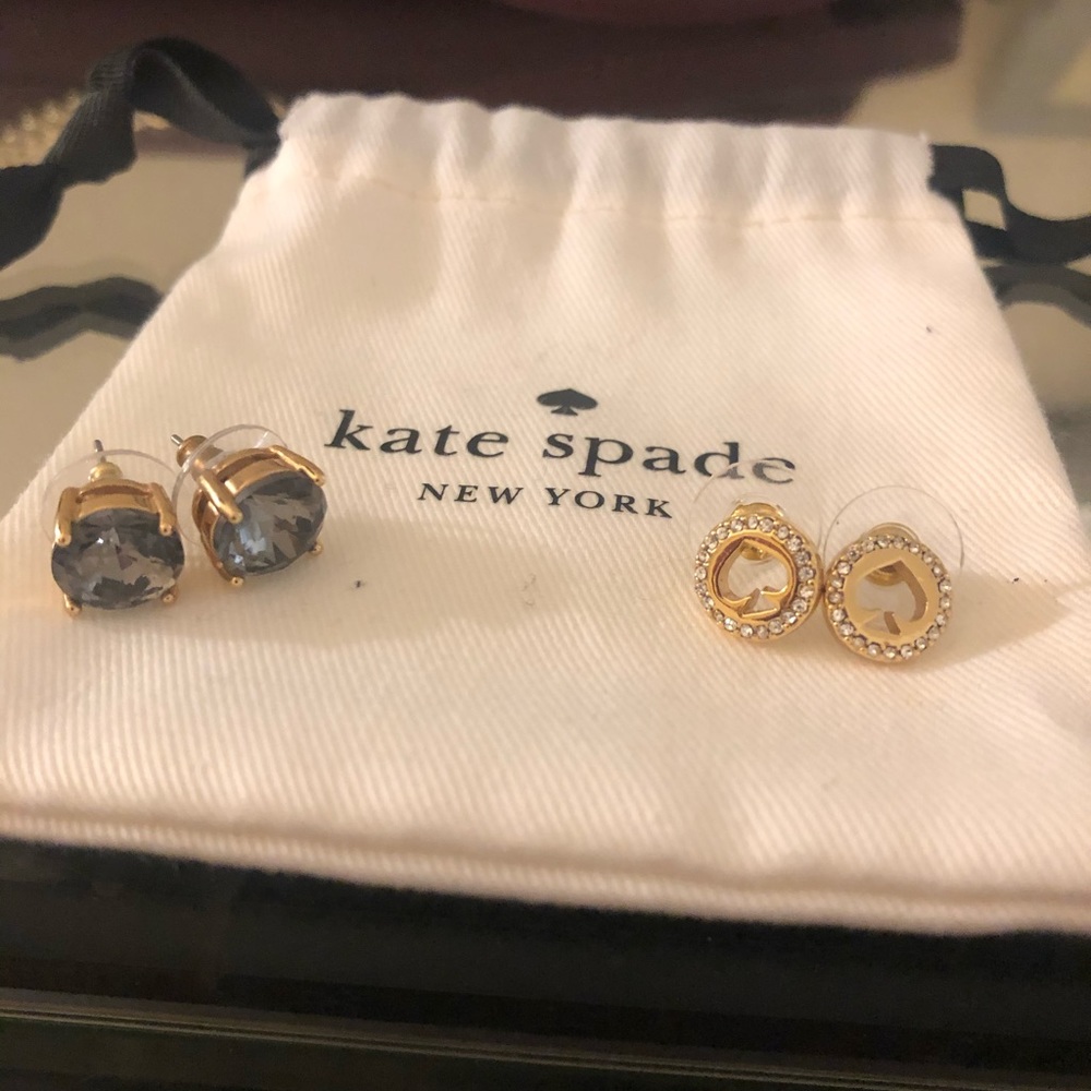 kate spade earrings set of 2